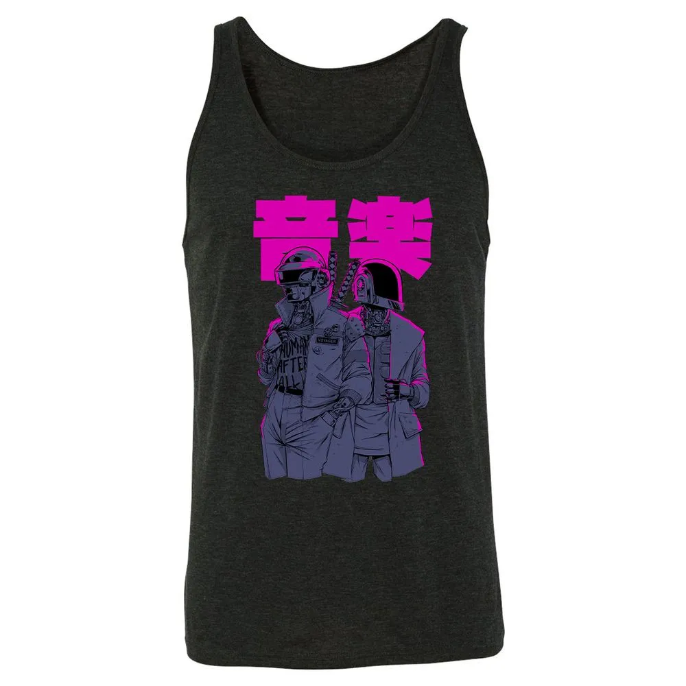 Unisex Jersey Tank - 6V839J31 - Charcoal Black Triblend - 5