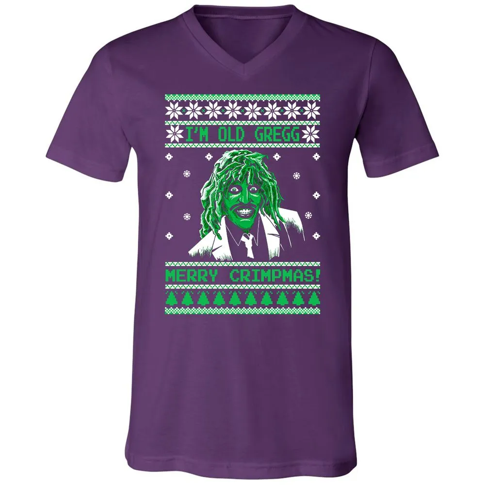 Unisex V-Neck T-Shirt - 9AKW1FDB - Team Purple - 9