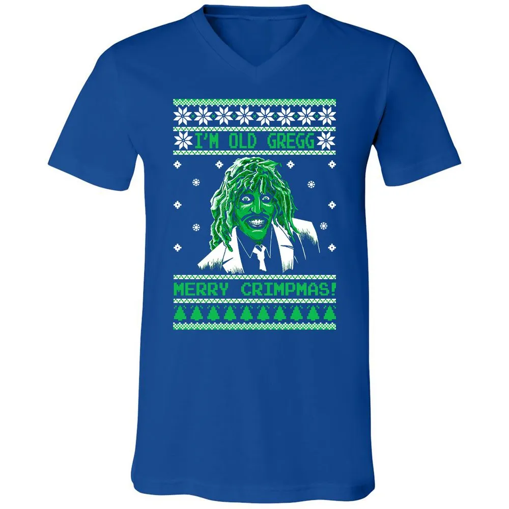 Unisex V-Neck T-Shirt - 9AKW1FDB - True Royal - 4
