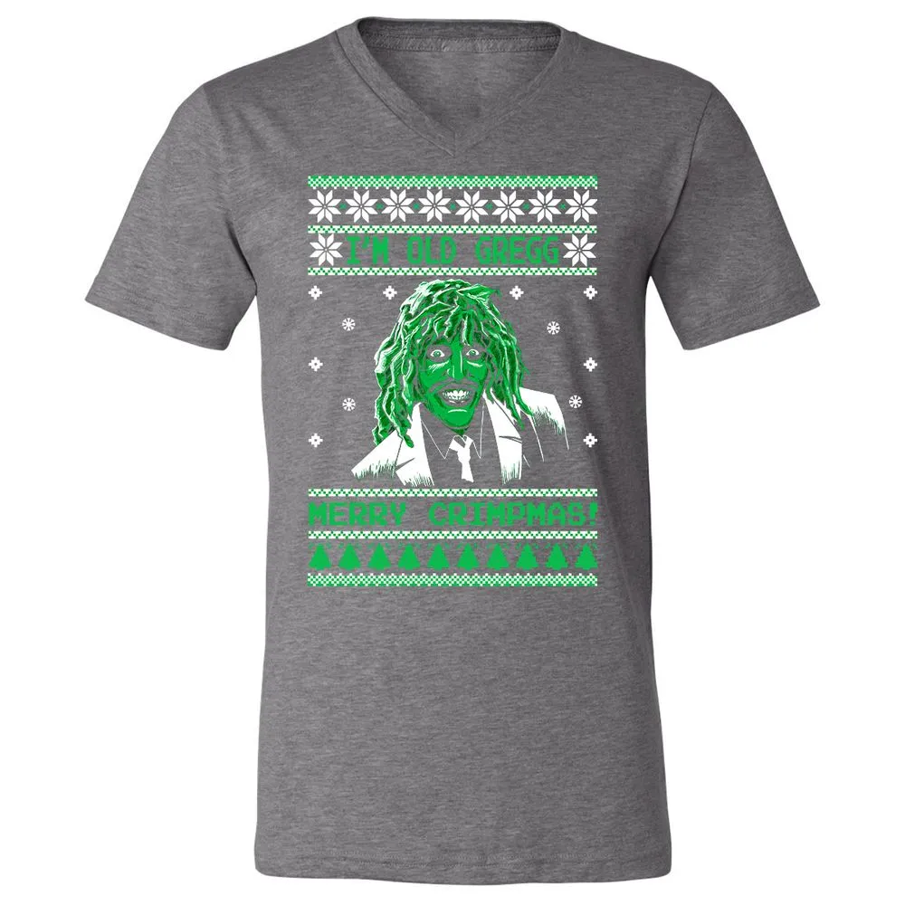 Unisex V-Neck T-Shirt - 9AKW1FDB - Deep Heather - 13