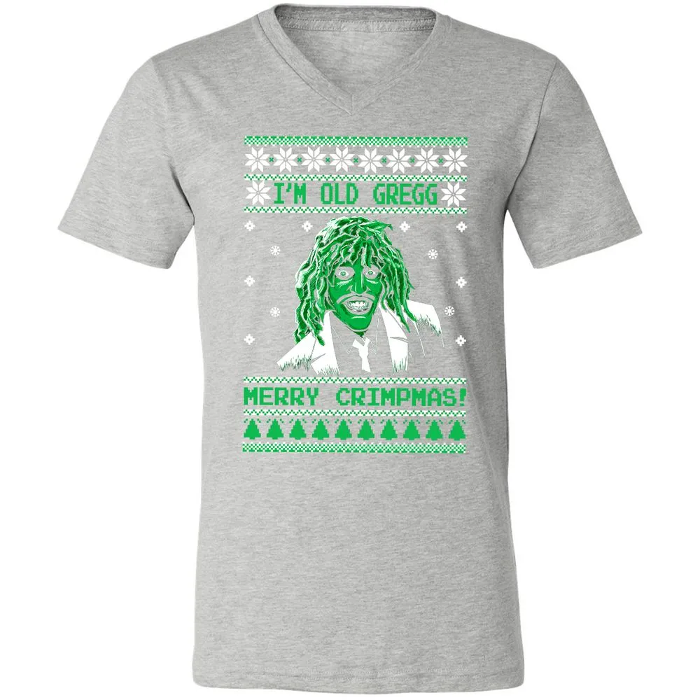 Unisex V-Neck T-Shirt - 9AKW1FDB - Athletic Heather - 7