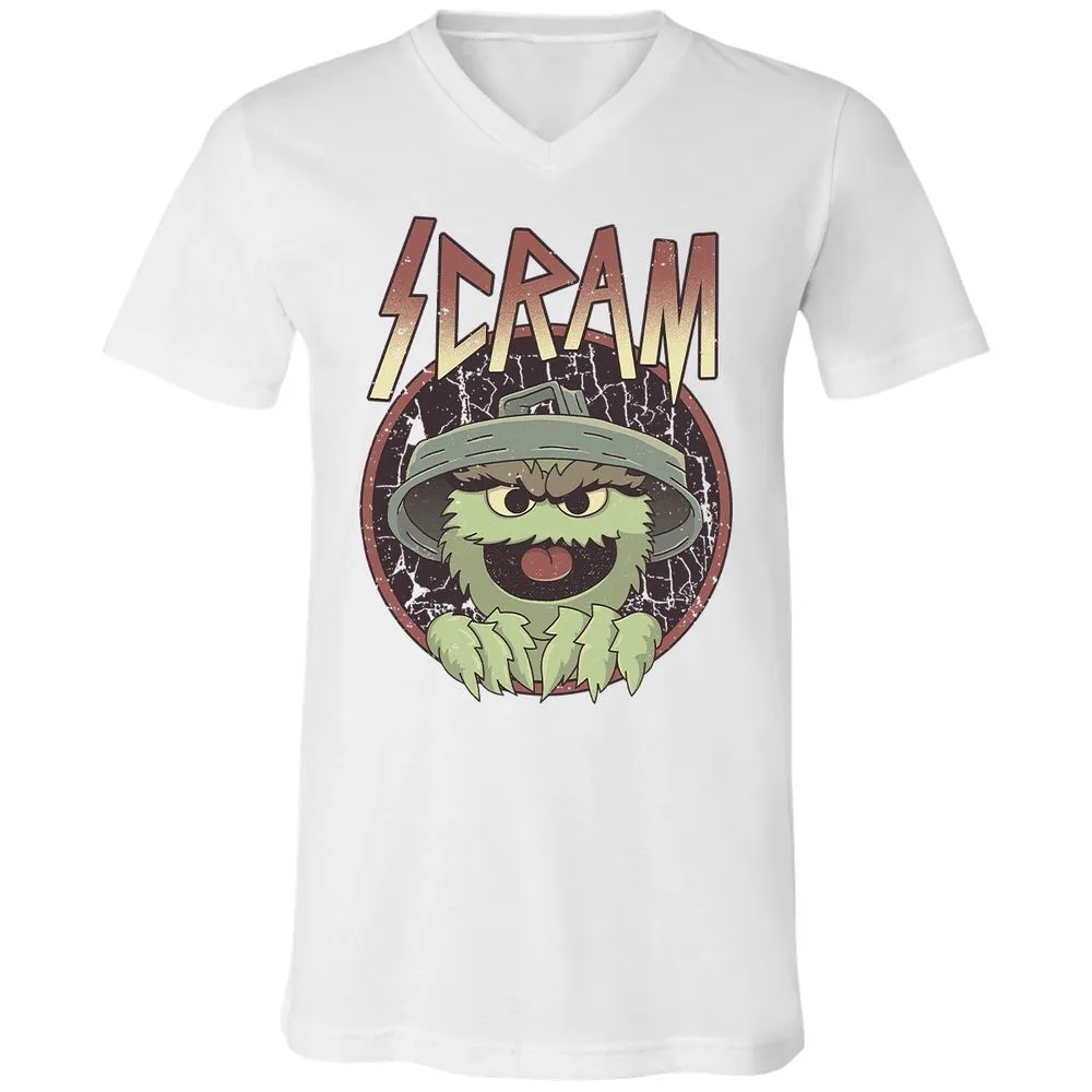 Unisex V-Neck T-Shirt - 6NJ5Y3P1 - White - 5