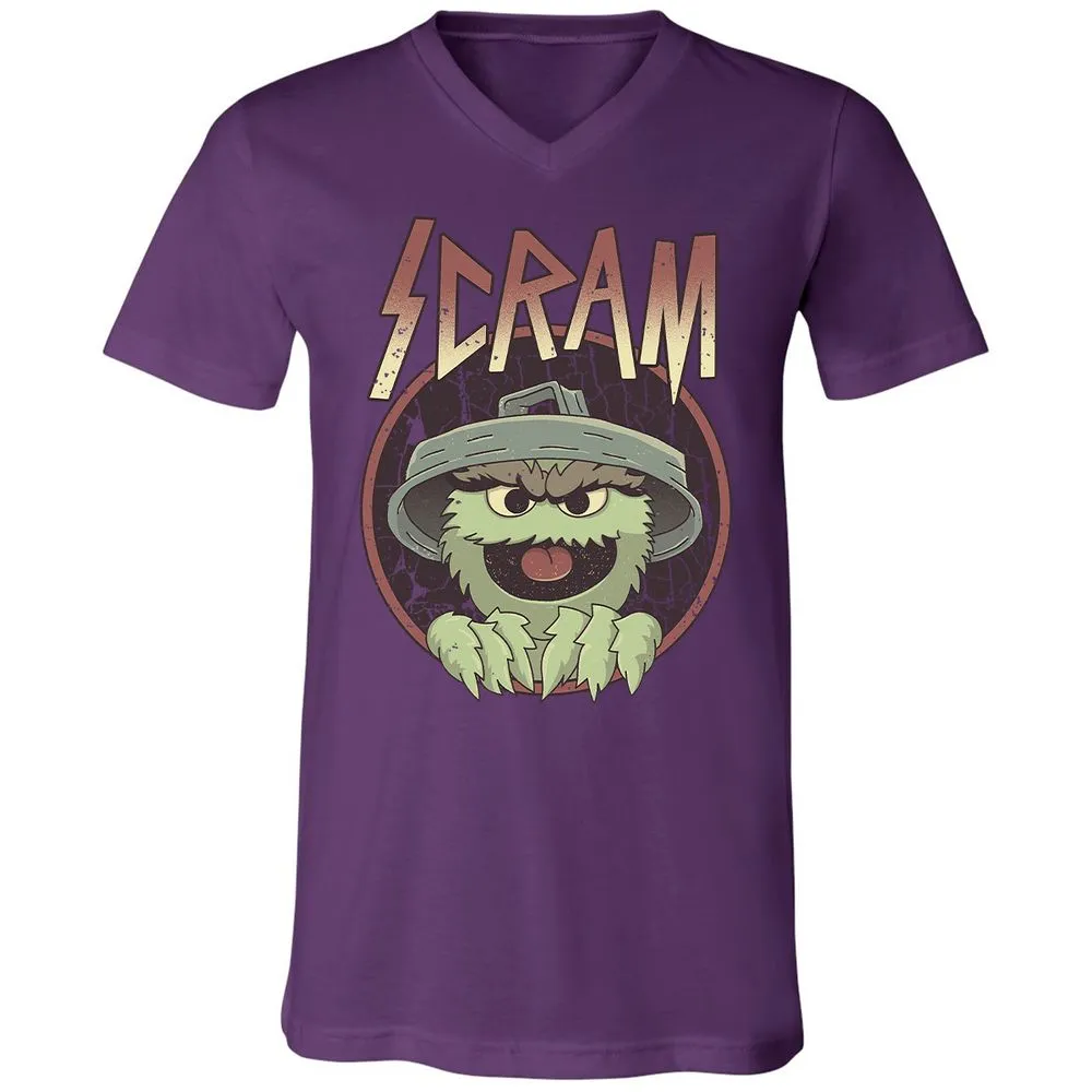 Unisex V-Neck T-Shirt - 6NJ5Y3P1 - Team Purple - 9