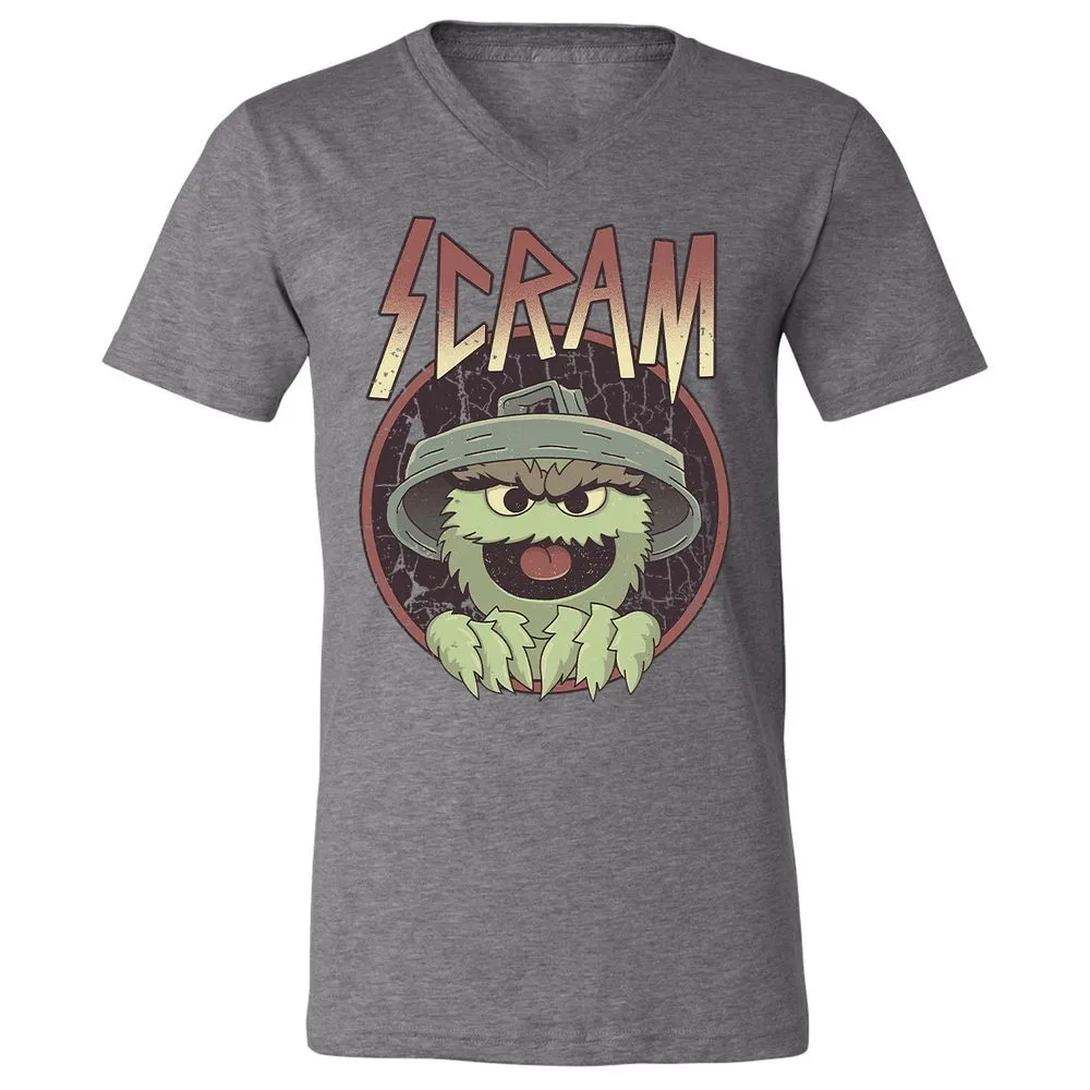 Unisex V-Neck T-Shirt - 6NJ5Y3P1 - Deep Heather - 13