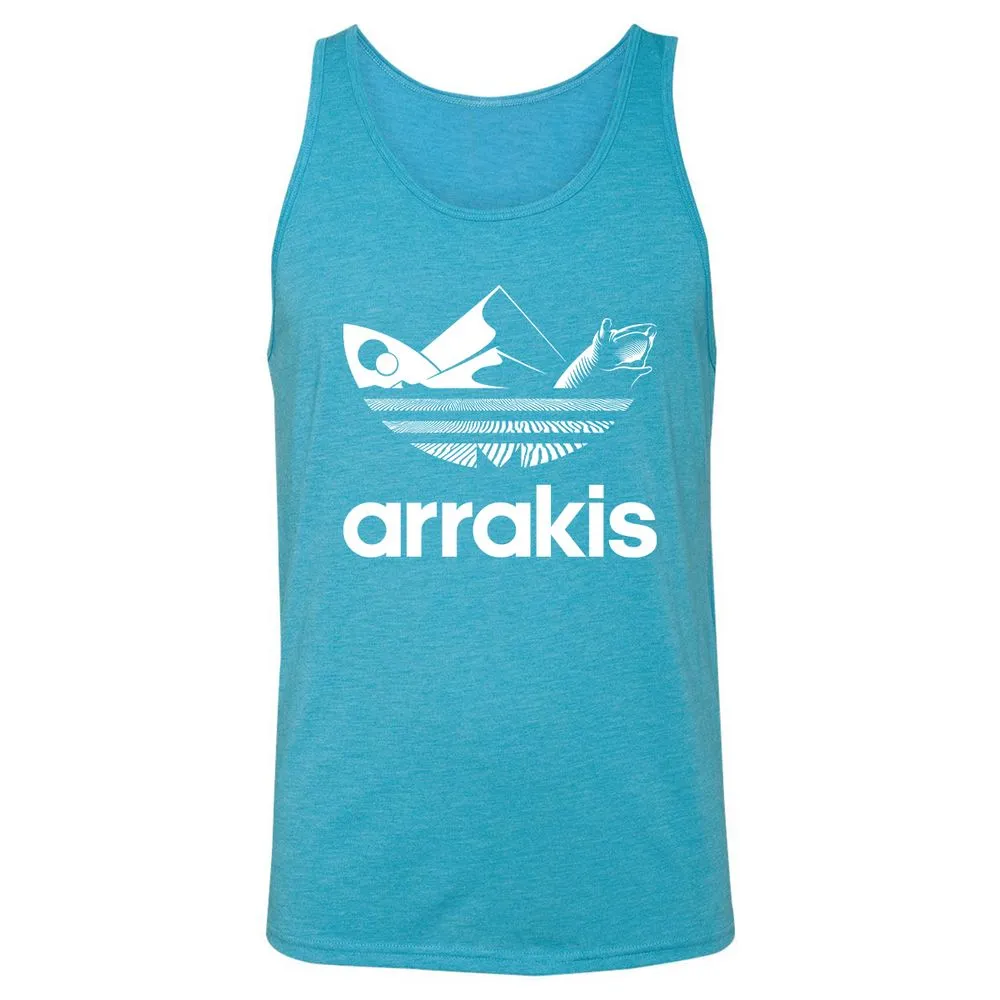 Unisex Jersey Tank - N6RA2XSN - Aqua Triblend - 3