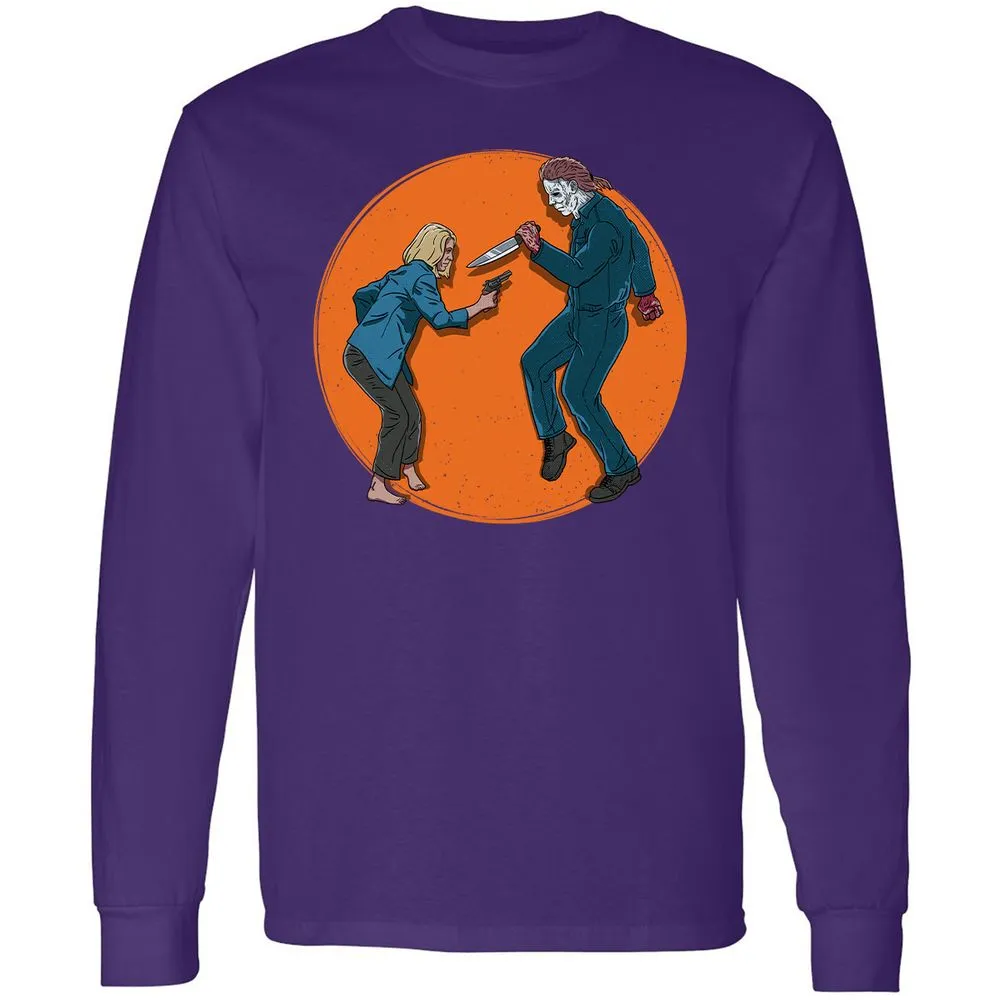 Long Sleeve T-Shirt - EHH8PYJQ - Purple - 13