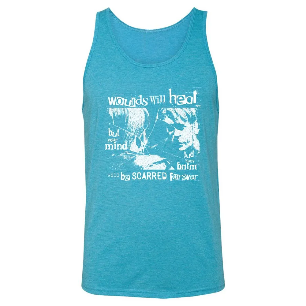 Unisex Jersey Tank - FWQB4VC1 - Aqua Triblend - 3