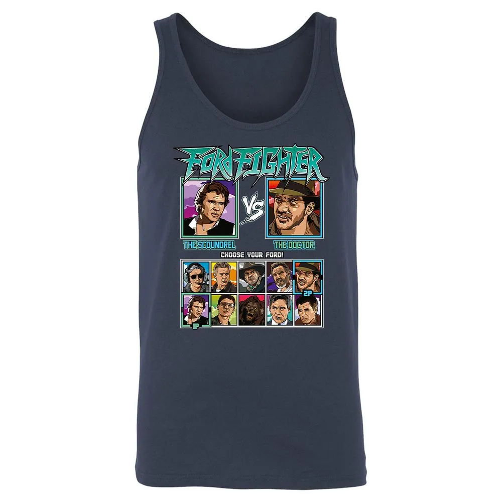 Unisex Jersey Tank - J5BZBGQW - Navy - 2