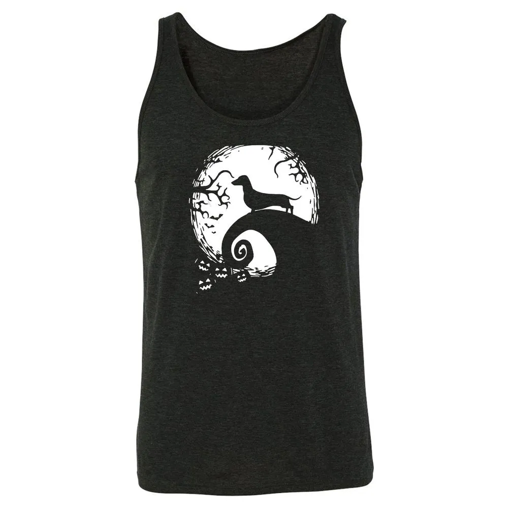 Unisex Jersey Tank - 5MLV16GW - Charcoal Black Triblend - 5