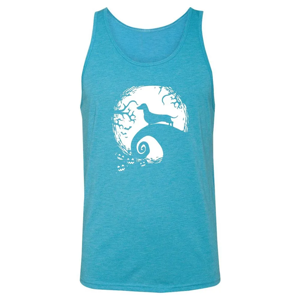 Unisex Jersey Tank - 5MLV16GW - Aqua Triblend - 3