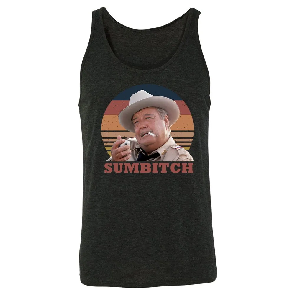Unisex Jersey Tank - E7GZVU9D - Charcoal Black Triblend - 5