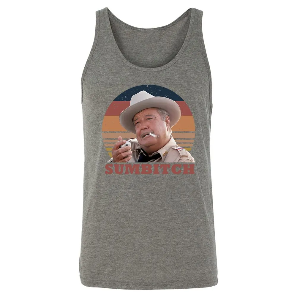 Unisex Jersey Tank - E7GZVU9D - Grey Triblend - 8