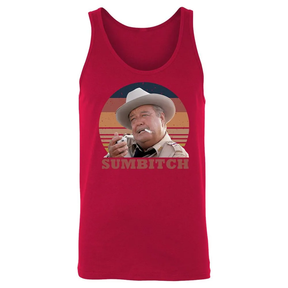 Unisex Jersey Tank - E7GZVU9D - Red - 11