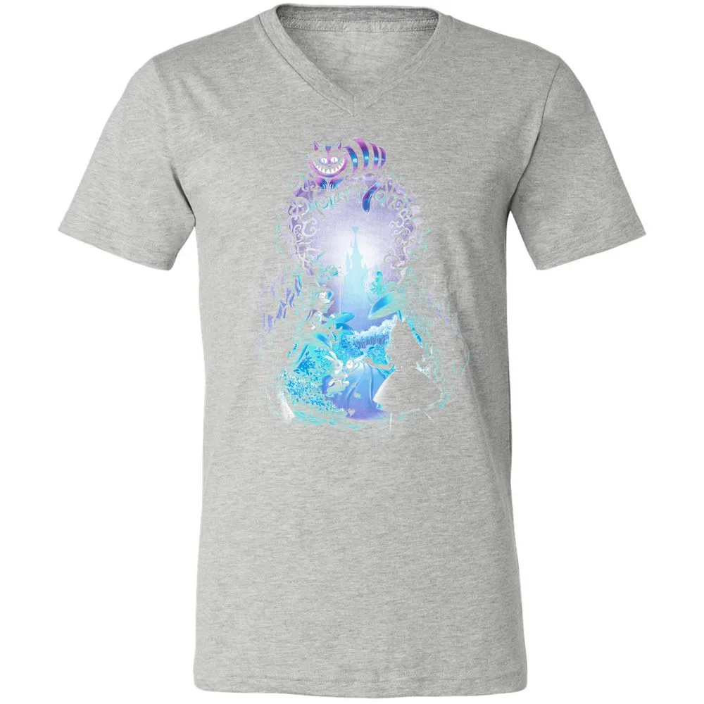 Unisex V-Neck T-Shirt - 91VVDS51 - Athletic Heather - 7