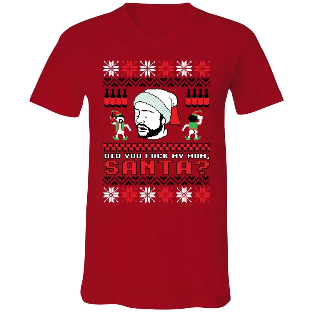 Unisex V-Neck T-Shirt - R85VS188 - Red - 3