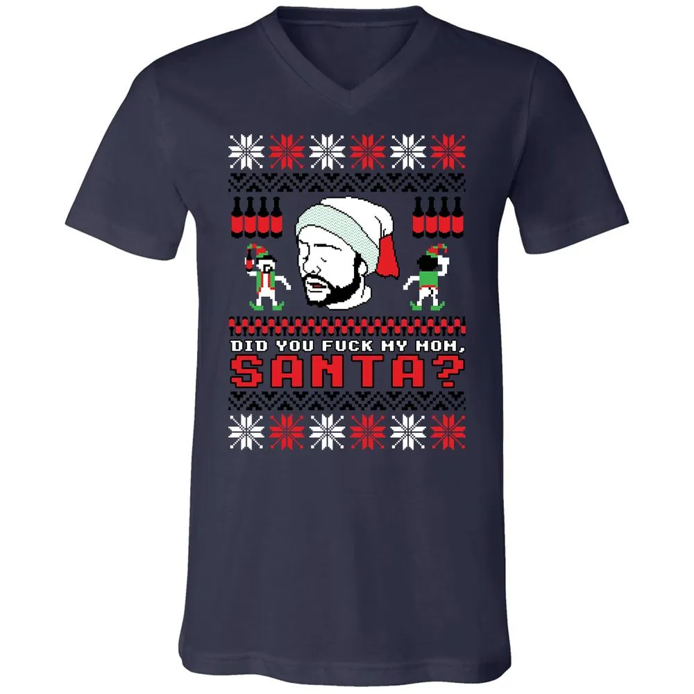 Unisex V-Neck T-Shirt - R85VS188 - Navy - 2