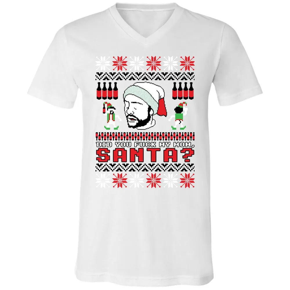 Unisex V-Neck T-Shirt - R85VS188 - White - 5