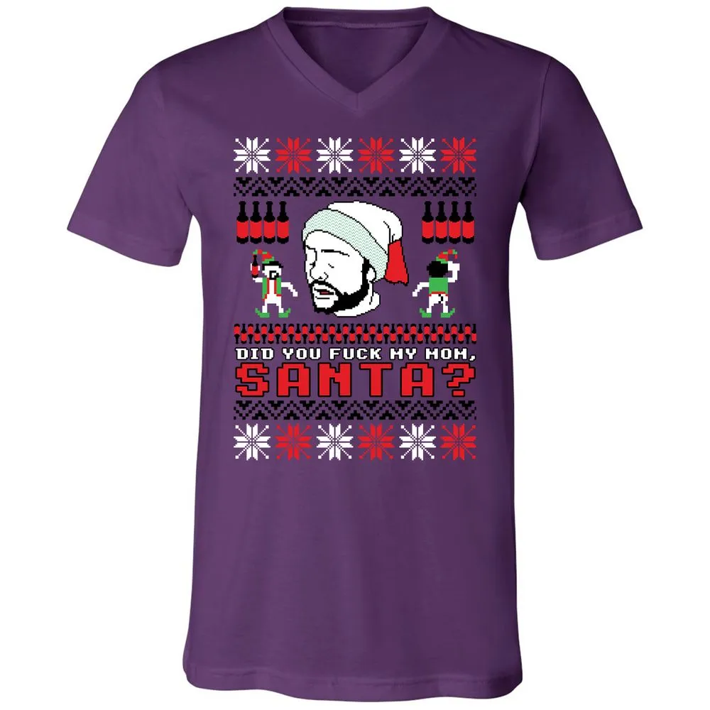 Unisex V-Neck T-Shirt - R85VS188 - Team Purple - 9
