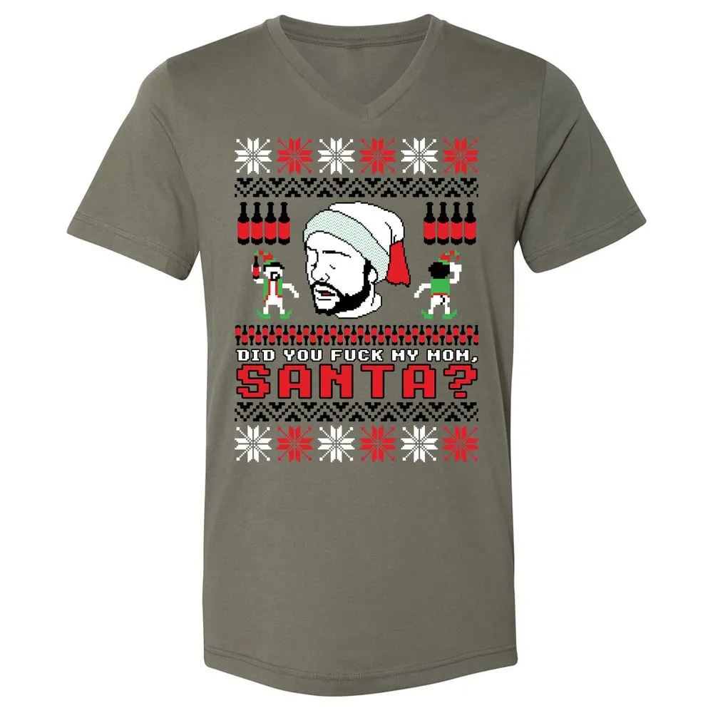 Unisex V-Neck T-Shirt - R85VS188 - Military Green - 10