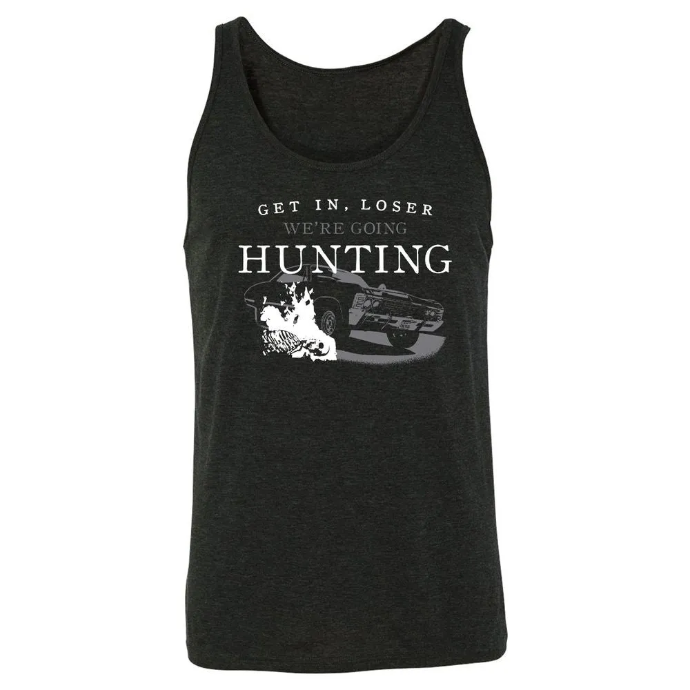 Unisex Jersey Tank - HE3E45H2 - Charcoal Black Triblend - 5
