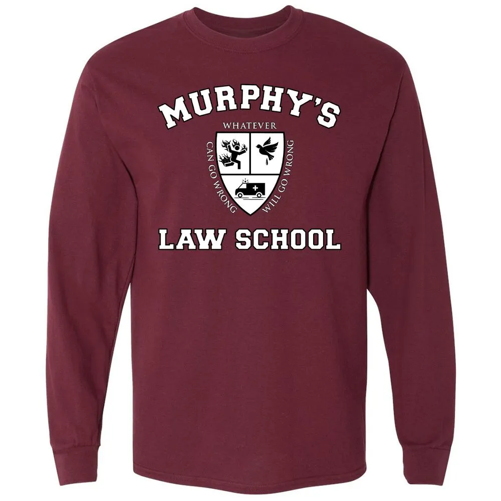 Long Sleeve T-Shirt - 1J2Q9MYD - Maroon - 11