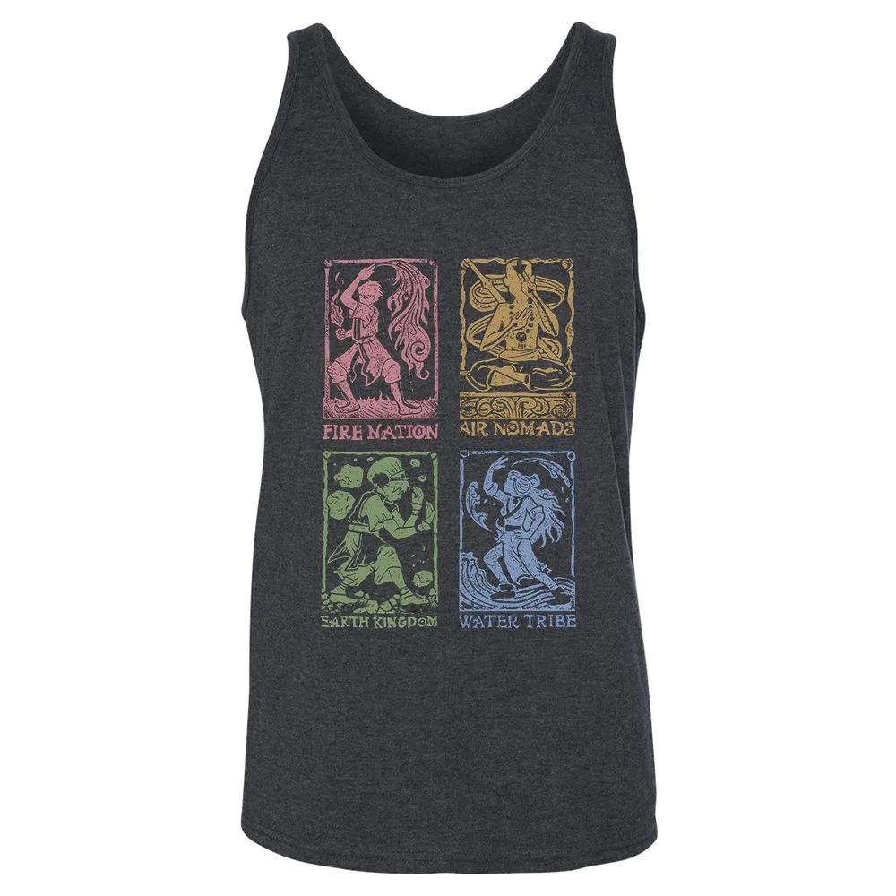 Unisex Jersey Tank - 8VW4ZFCU - Dark Grey Heather - 6