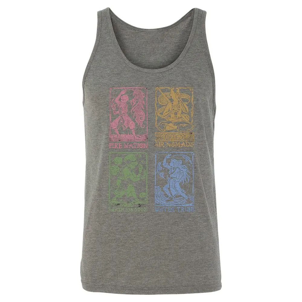Unisex Jersey Tank - 8VW4ZFCU - Grey Triblend - 8