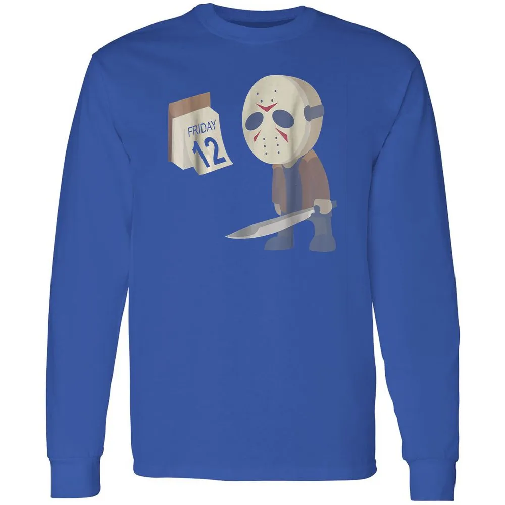 Long Sleeve T-Shirt - 81MVWXVT - Royal - 8