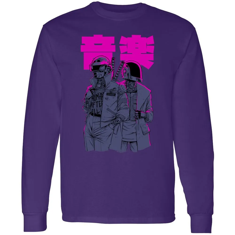 Long Sleeve T-Shirt - 4HSVJVN9 - Purple - 13