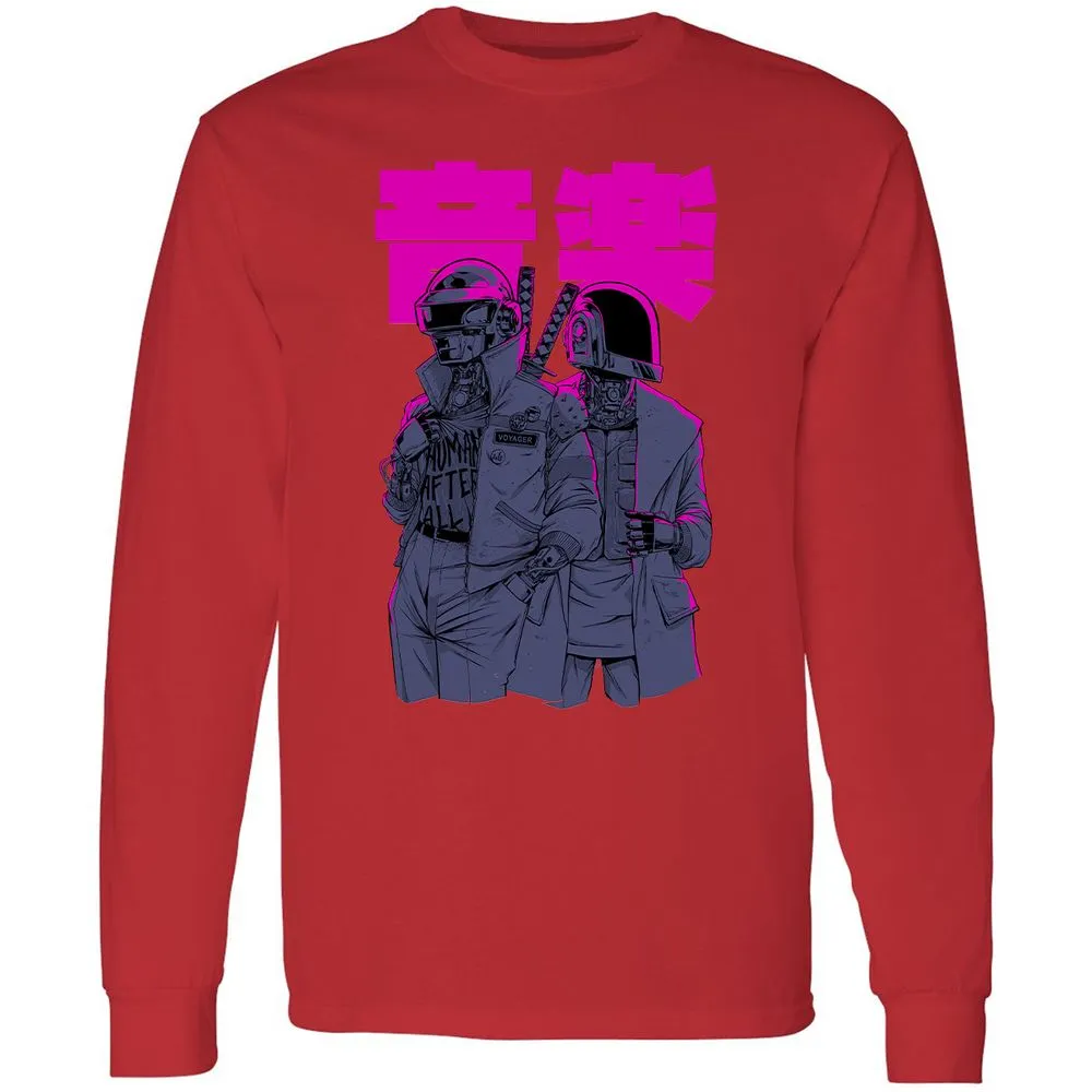 Long Sleeve T-Shirt - 4HSVJVN9 - Red - 14