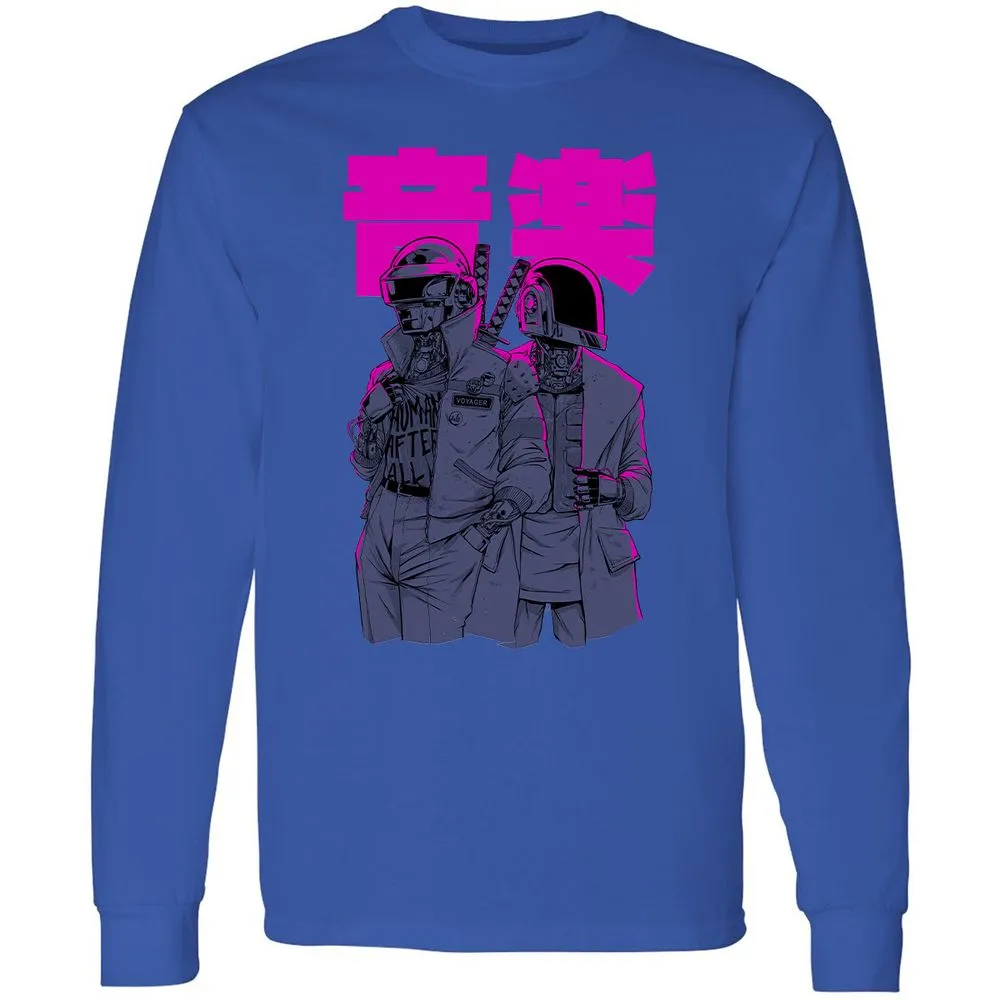 Long Sleeve T-Shirt - 4HSVJVN9 - Royal - 8