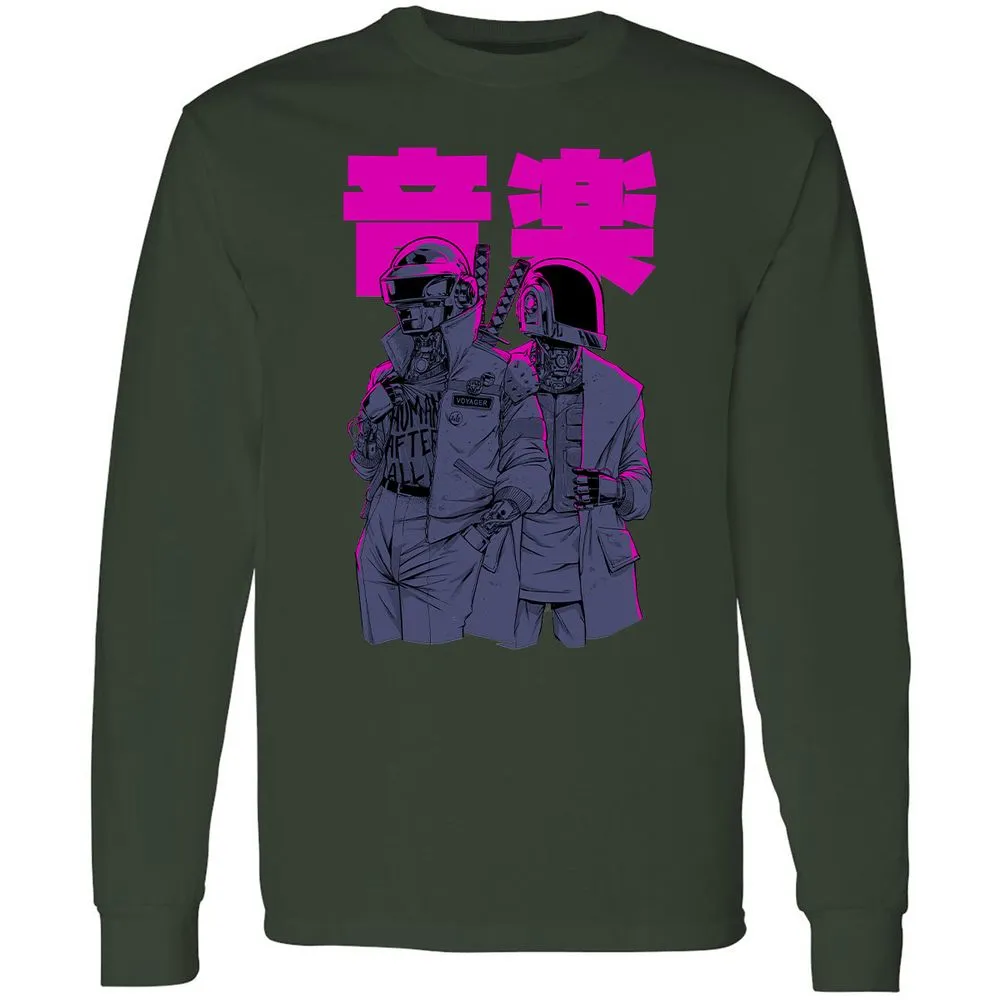 Long Sleeve T-Shirt - 4HSVJVN9 - Forest Green - 4