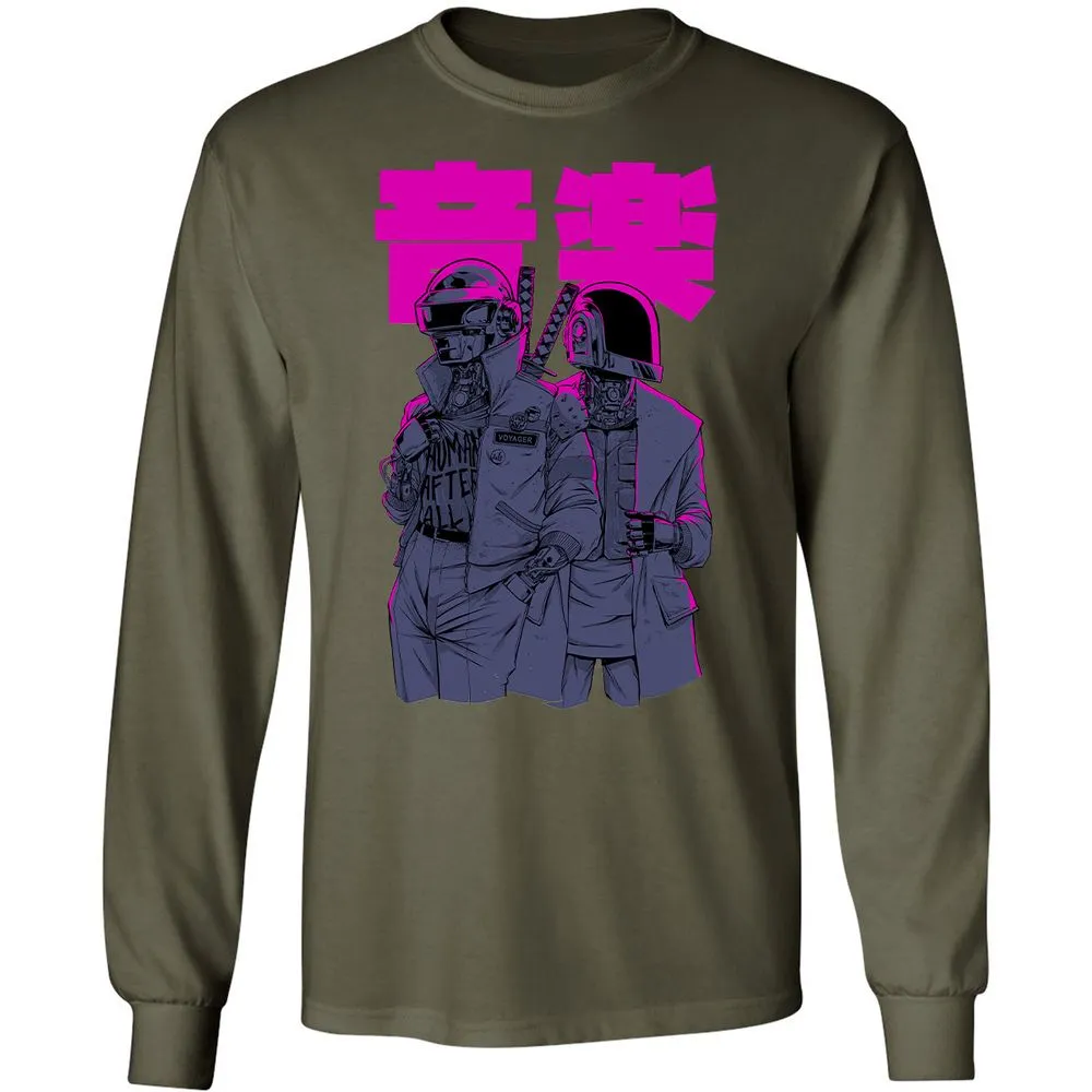 Long Sleeve T-Shirt - 4HSVJVN9 - Military Green - 16
