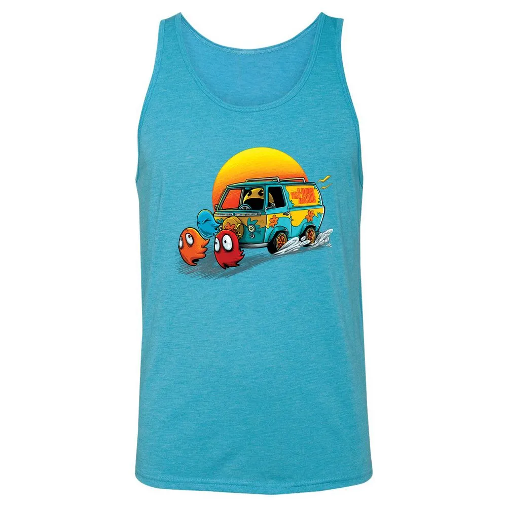 Unisex Jersey Tank - VGT5SKBQ - Aqua Triblend - 3