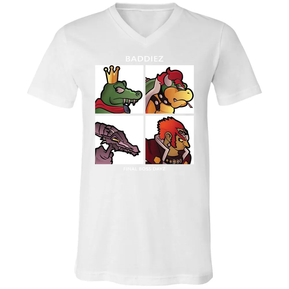 Unisex V-Neck T-Shirt - CYHCPR1G - White - 5