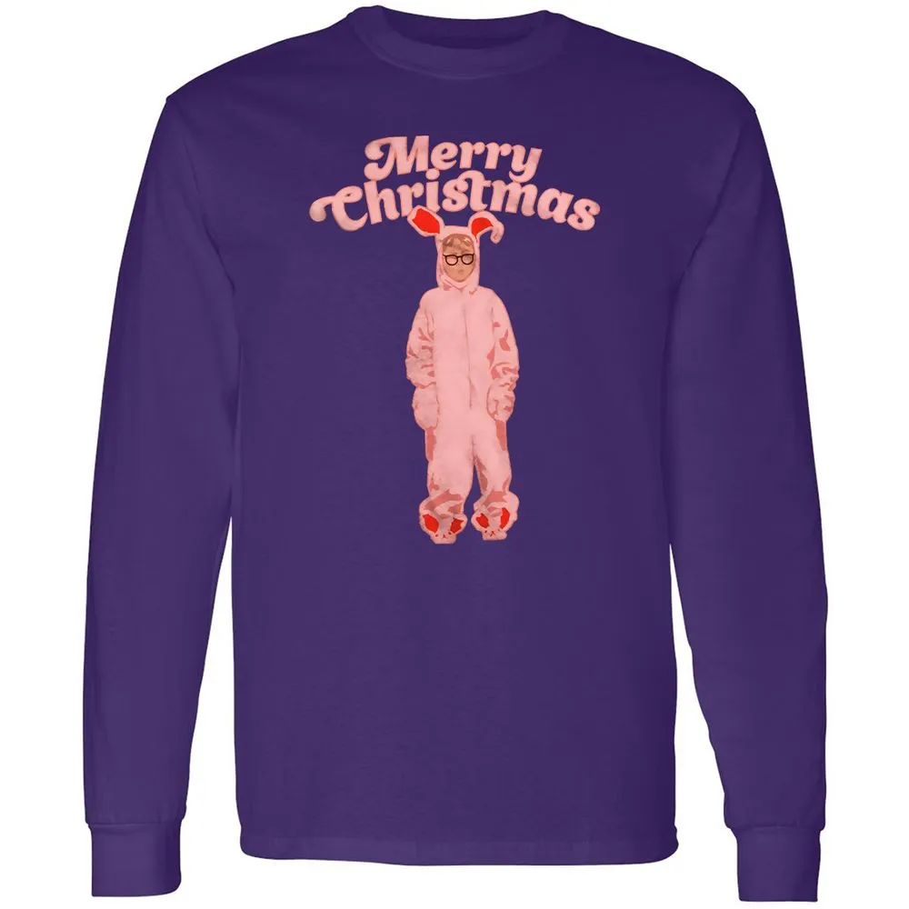 Long Sleeve T-Shirt - 73Q3SBZD - Purple - 13