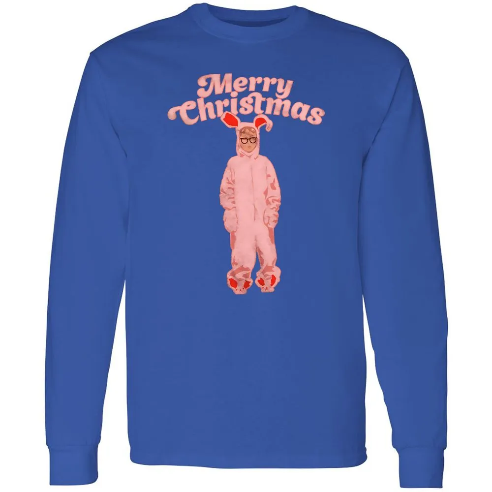 Long Sleeve T-Shirt - 73Q3SBZD - Royal - 8