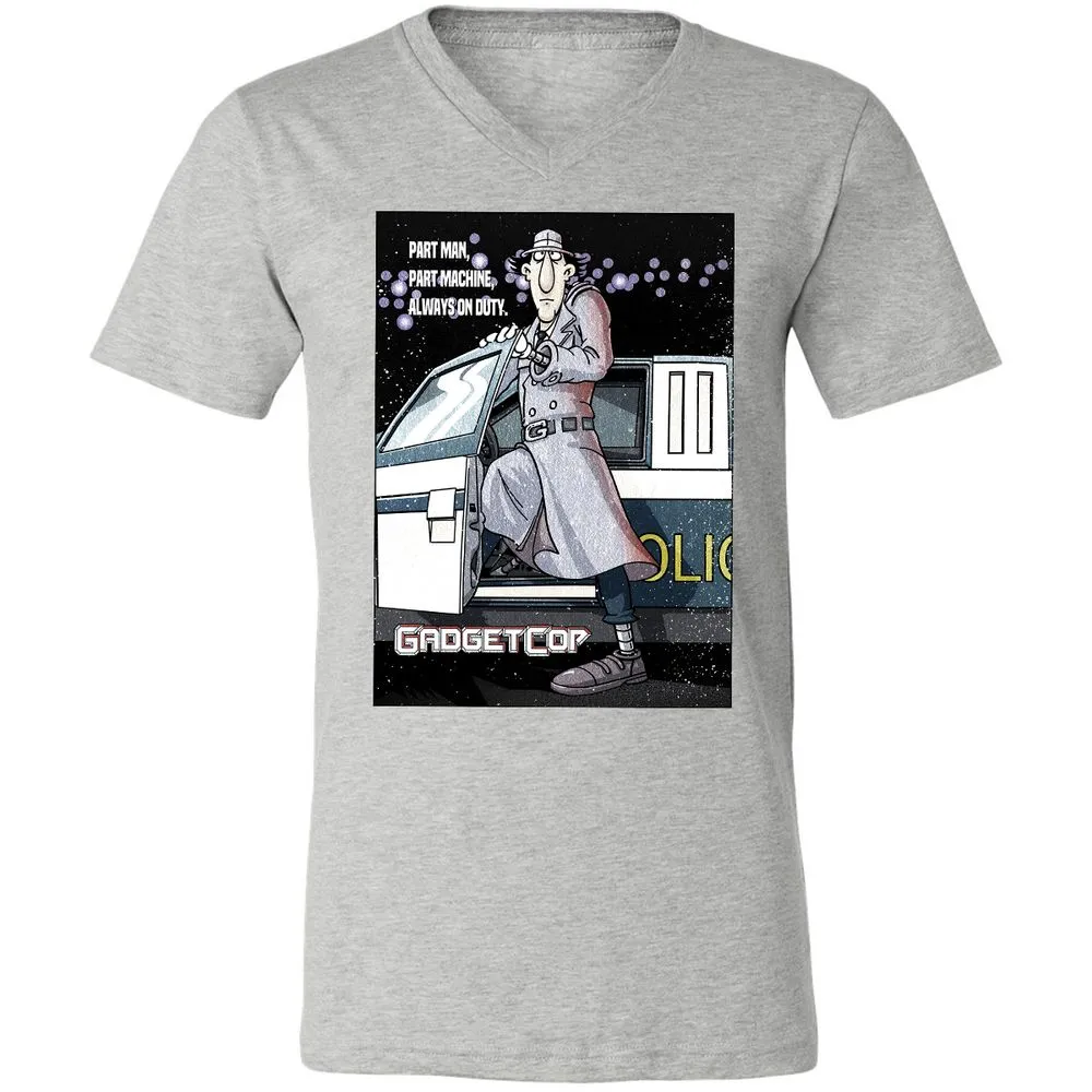 Unisex V-Neck T-Shirt - EZ5QH26A - Athletic Heather - 7