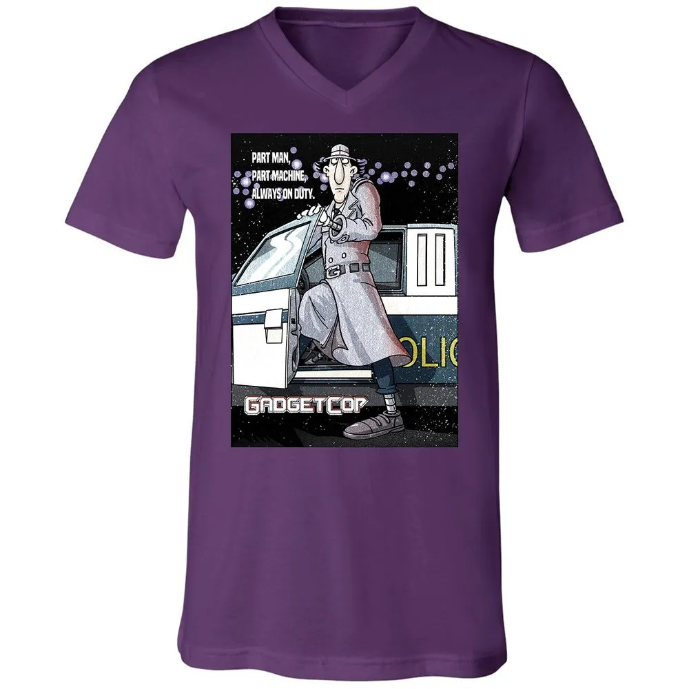 Unisex V-Neck T-Shirt - EZ5QH26A - Team Purple - 9