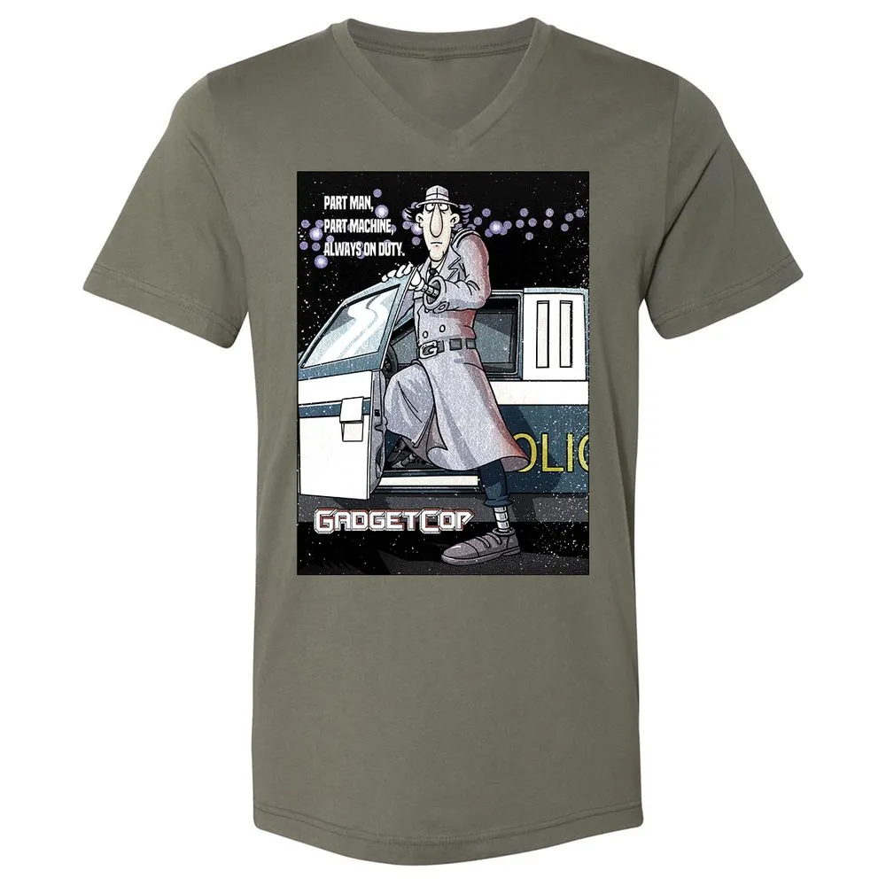 Unisex V-Neck T-Shirt - EZ5QH26A - Military Green - 10