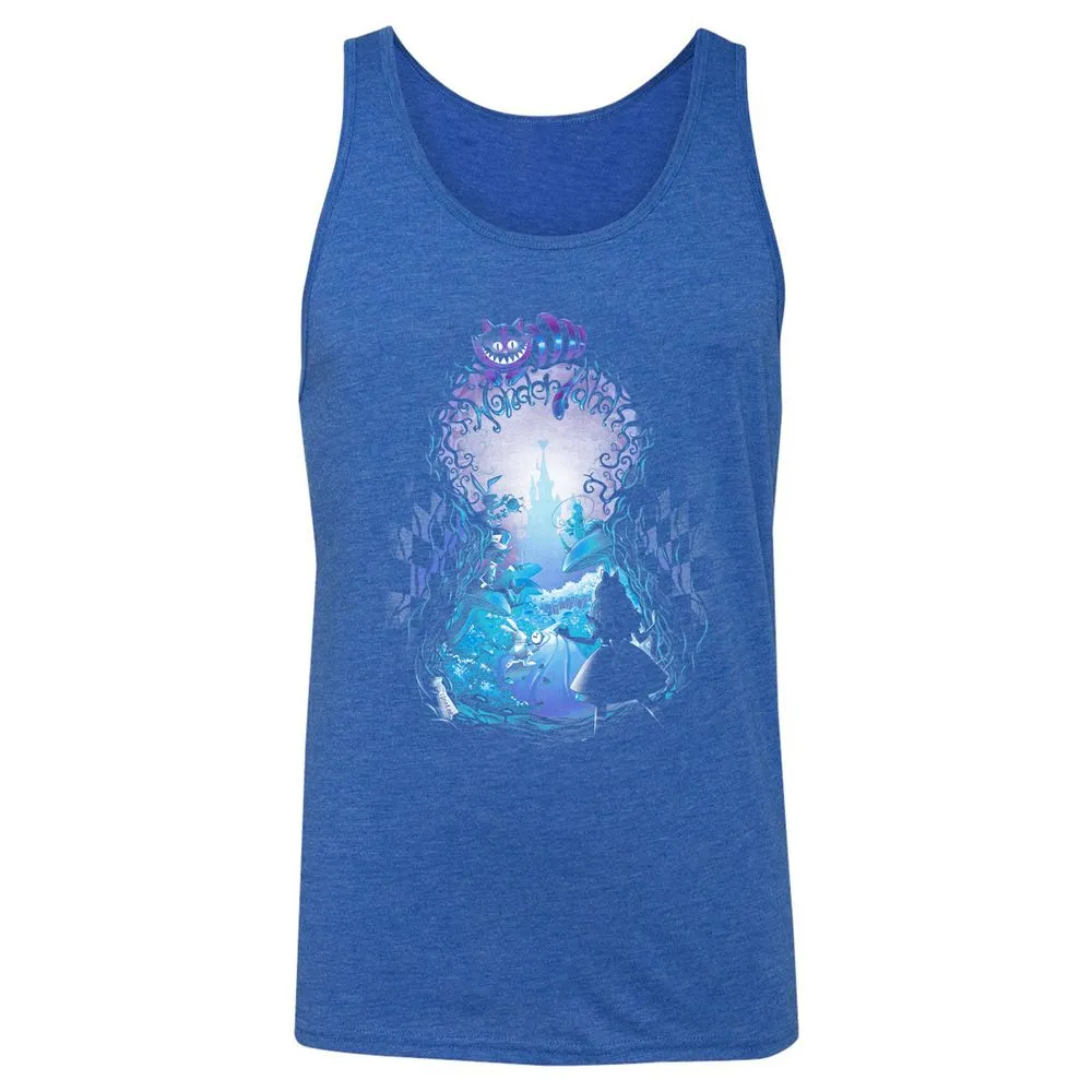 Unisex Jersey Tank - Q3MSL8SA - True Royal Triblend - 12