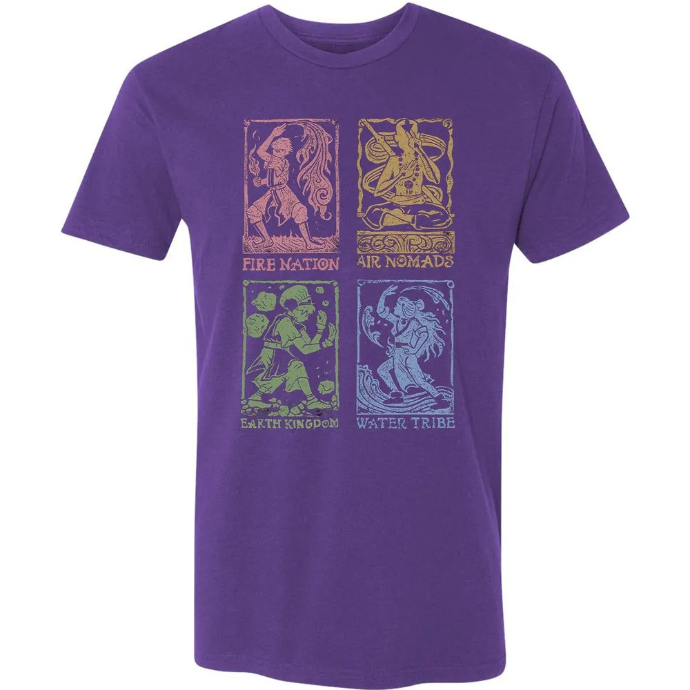 Premium Unisex T-Shirt - NNY54CGU - Purple Rush - 7