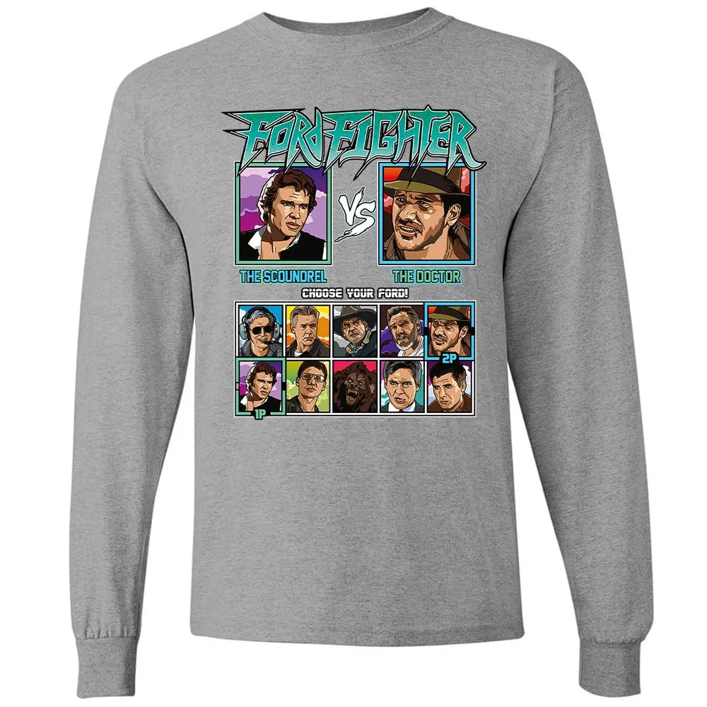 Long Sleeve T-Shirt - 7UCCLLR8 - Graphite Heather - 6