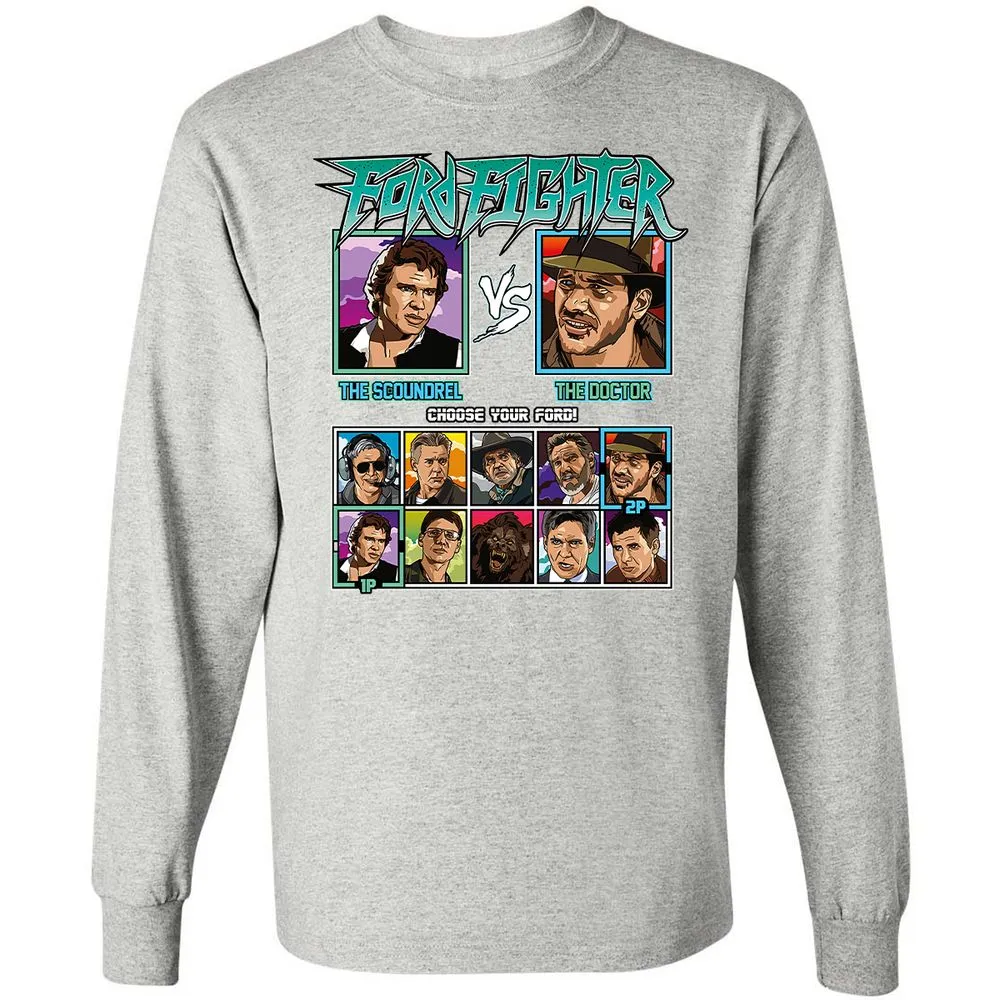 Long Sleeve T-Shirt - 7UCCLLR8 - Ash - 7