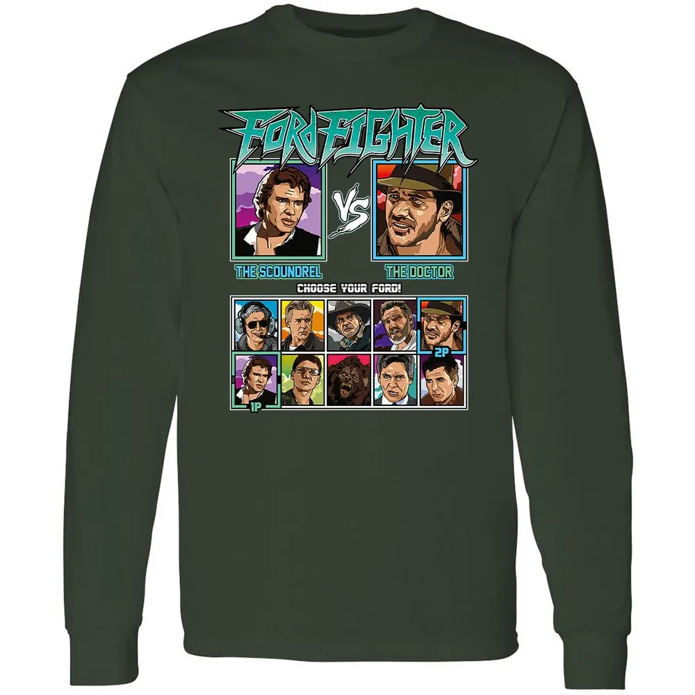 Long Sleeve T-Shirt - 7UCCLLR8 - Forest Green - 4