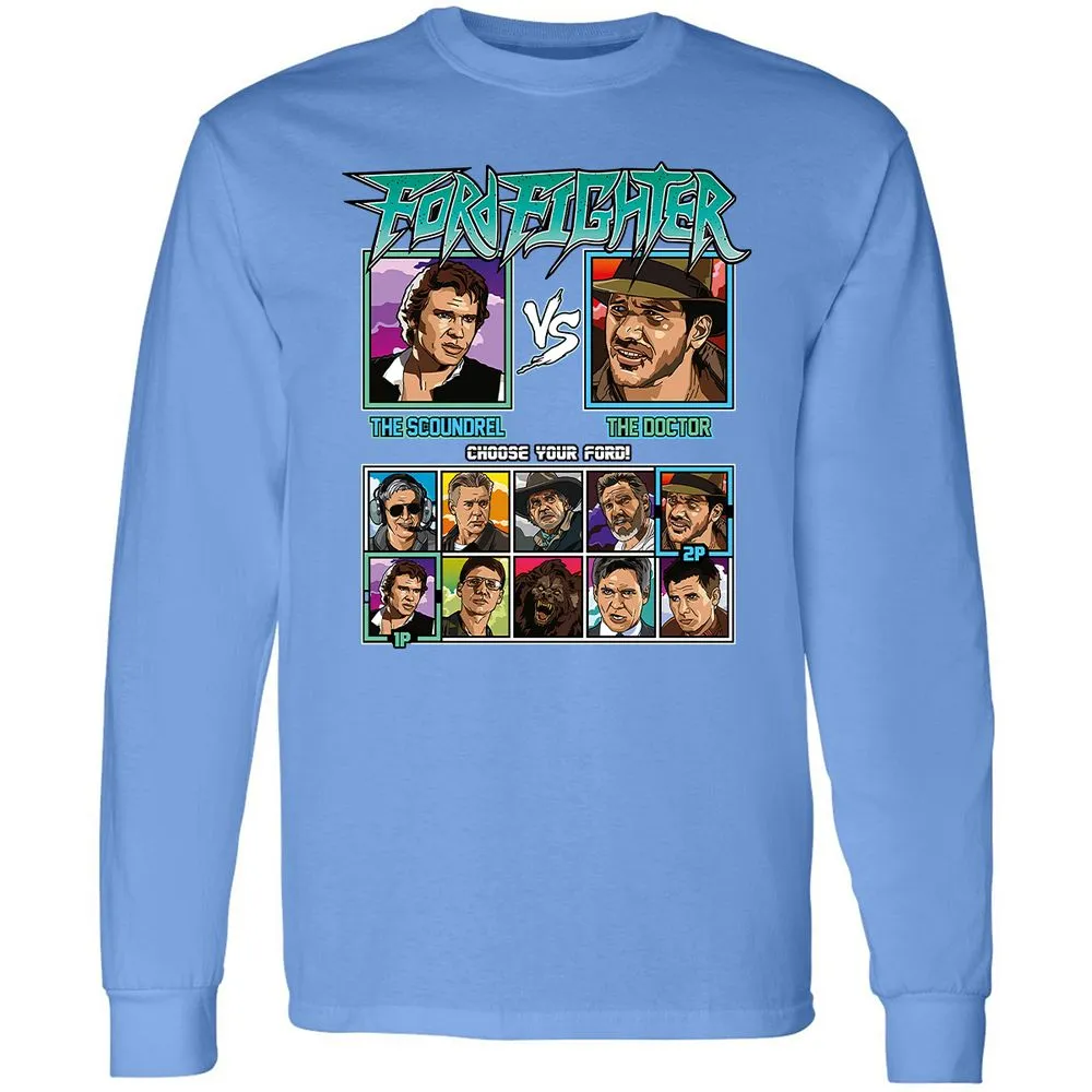 Long Sleeve T-Shirt - 7UCCLLR8 - Carolina Blue - 12