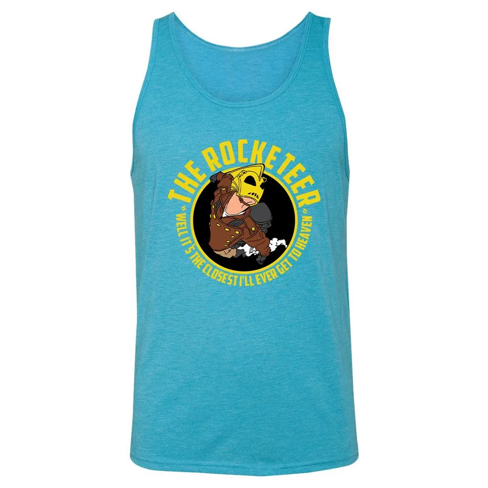 Unisex Jersey Tank - HLGXLC28 - Aqua Triblend - 3