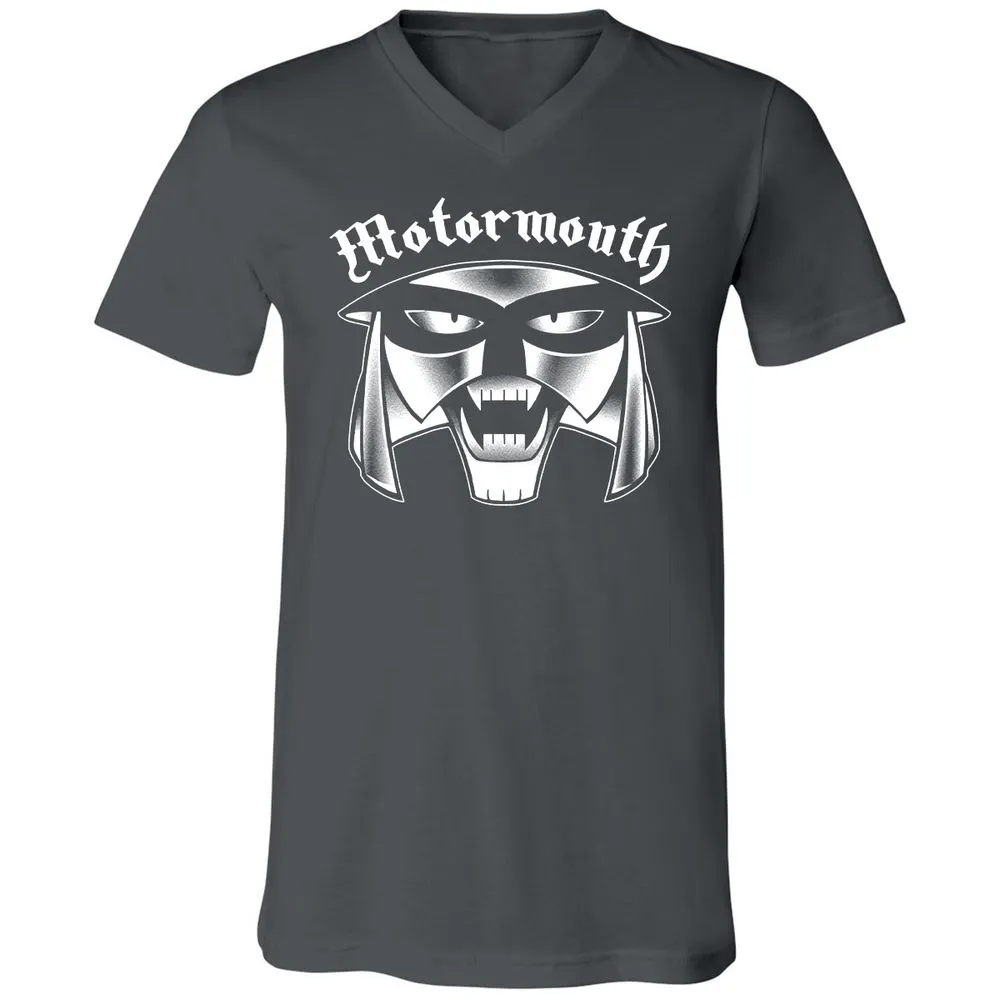 Unisex V-Neck T-Shirt - EGYZQ5KJ - Asphalt - 12