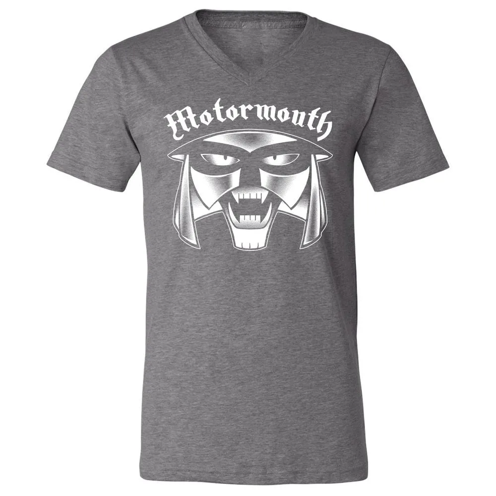 Unisex V-Neck T-Shirt - EGYZQ5KJ - Deep Heather - 13