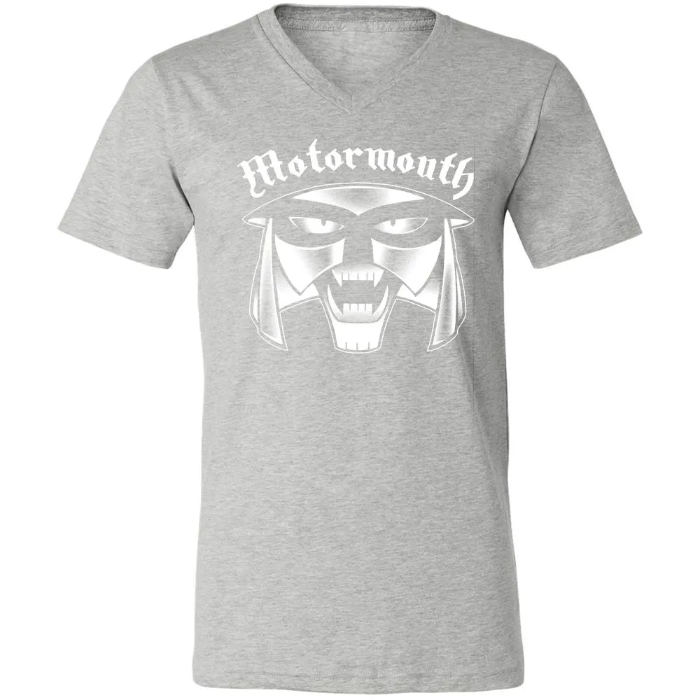 Unisex V-Neck T-Shirt - EGYZQ5KJ - Athletic Heather - 7